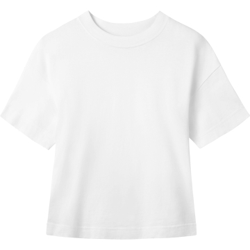 TRUE BLANKS Womens Oversized Tee